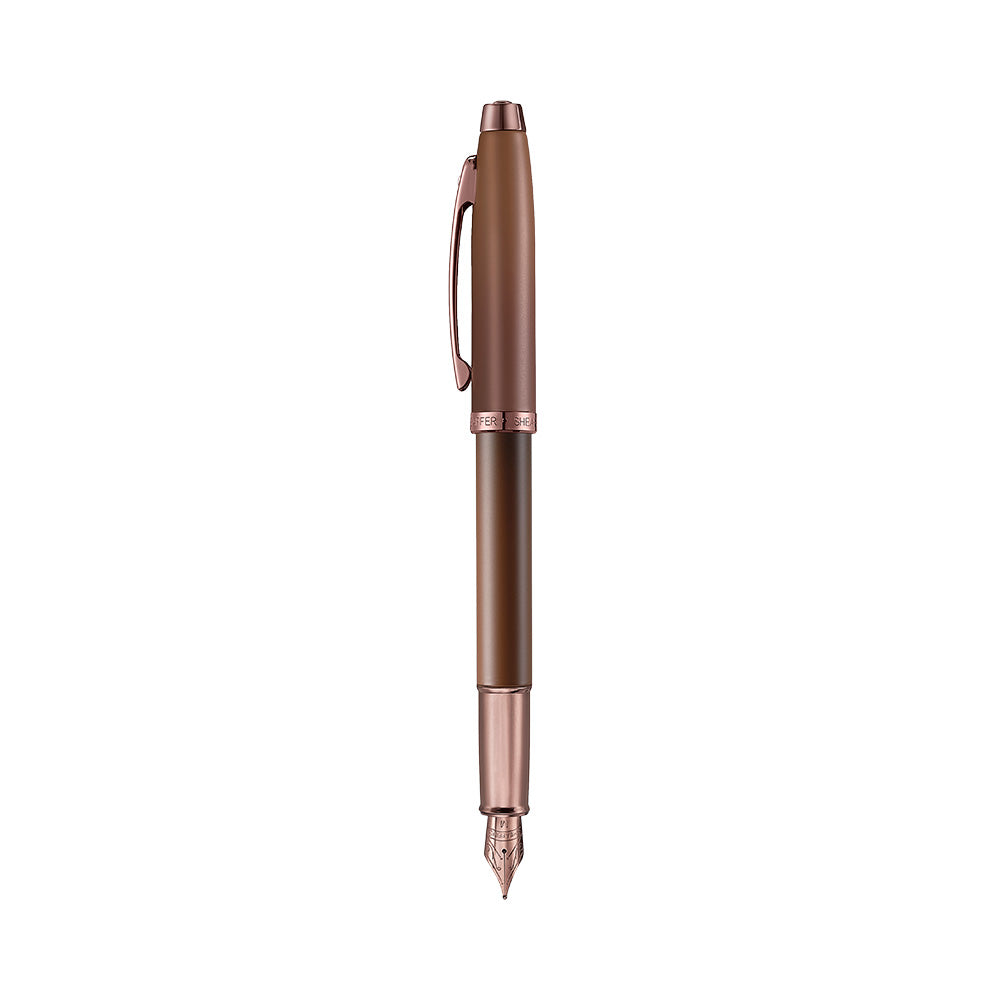 万年筆 Sheaffer® 100 マットブラウン + カードホルダー / COFFEE EDITION (コーヒーエディション) Gift Set