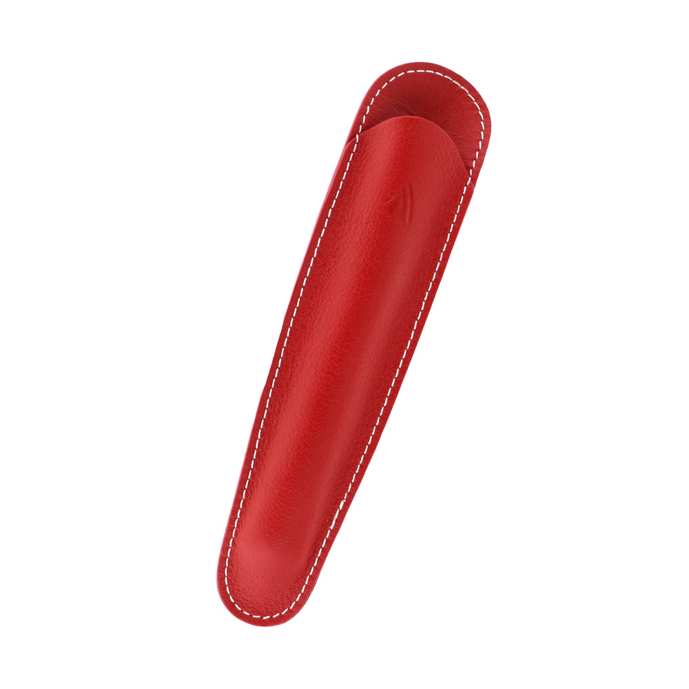 ペンケース レッド / 1本差し 大 リビエラ