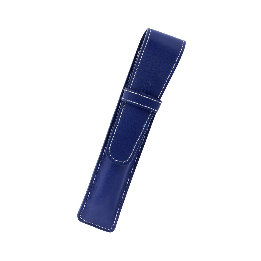 ペンケース ブルー / 1本差し リビエラ
