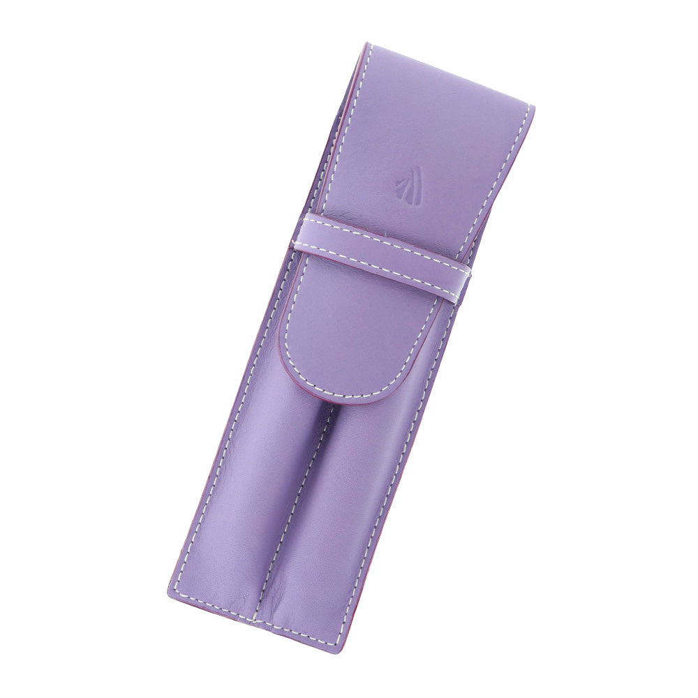 ペンケース ライラック / 2本差し リビエラ