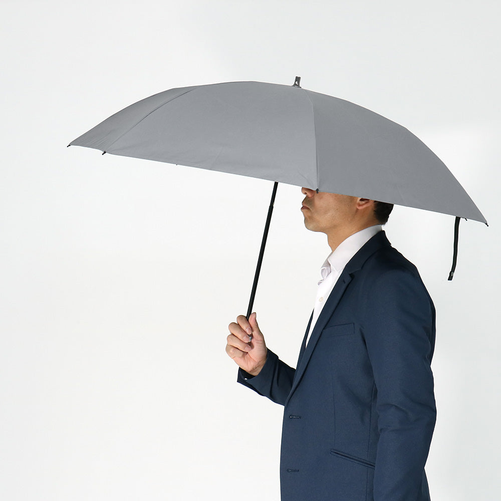 日傘 ミディアムグレー 55cm 1BH22028-28-95 / 東レ サマーシールド 手開き式 折りたたみ傘 晴雨兼用 スマート2Way