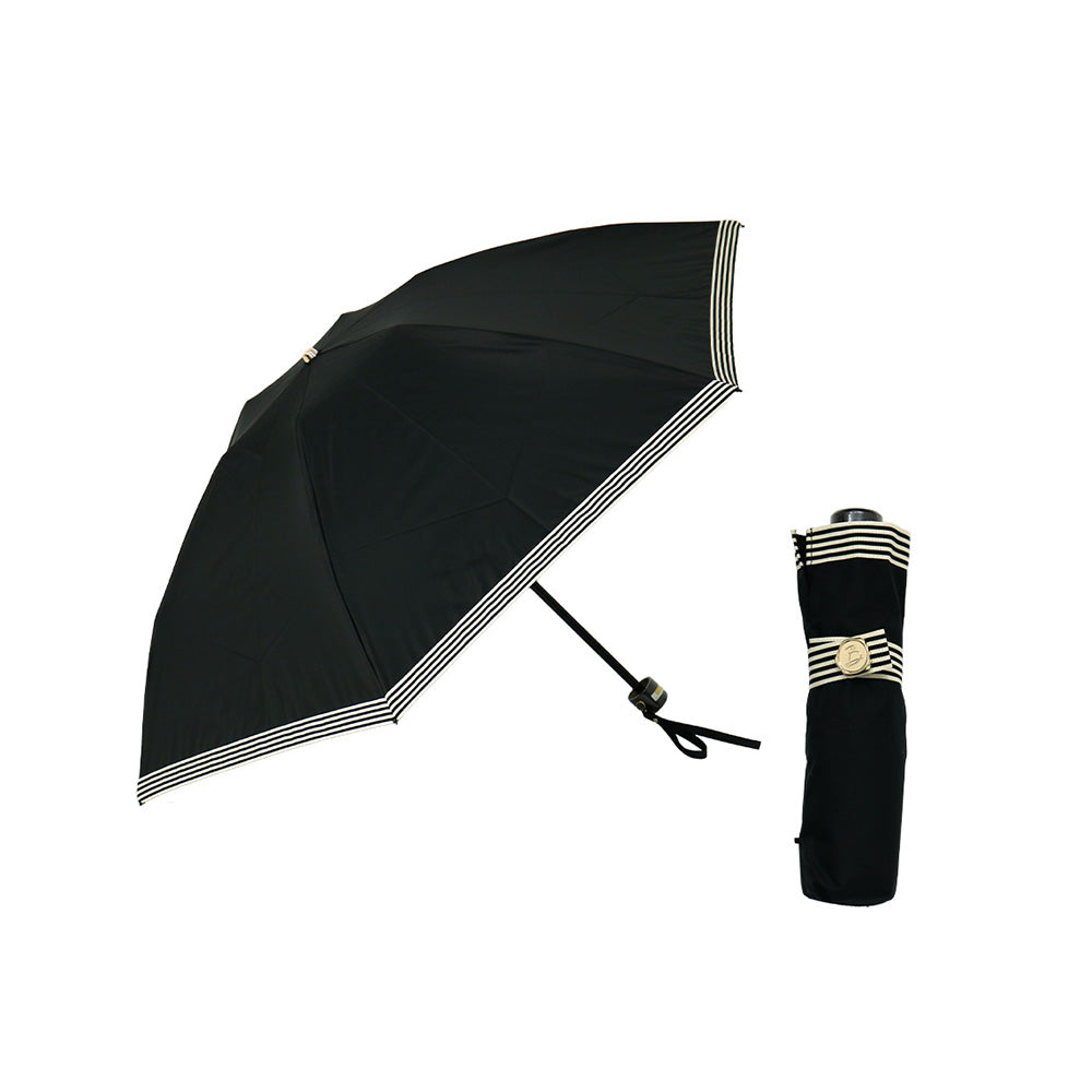 日傘 ブラック 50cm 1BH27729-29-98 / 東レ サマーシールド 手開き式