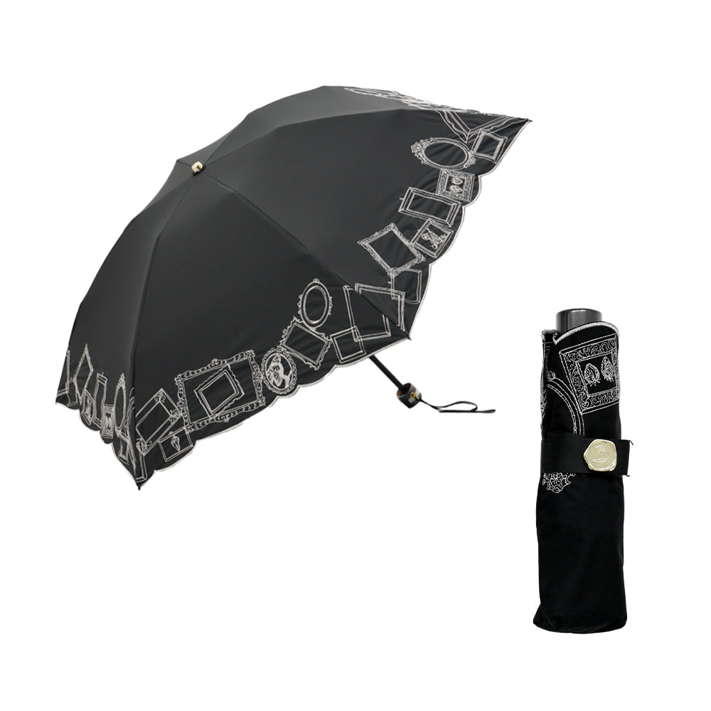 日傘 ブラック 50cm 1BH27753-53-98 / 東レ サマーシールド 手開き式