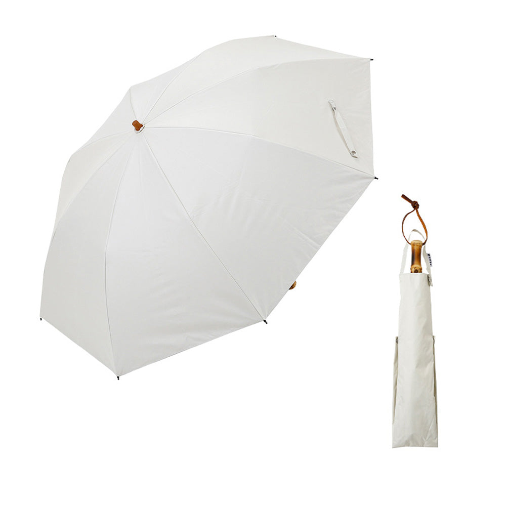 日傘 白練 しろねり 55cm LDWP-55HK-38012 / 手開き式 折りたたみ傘
