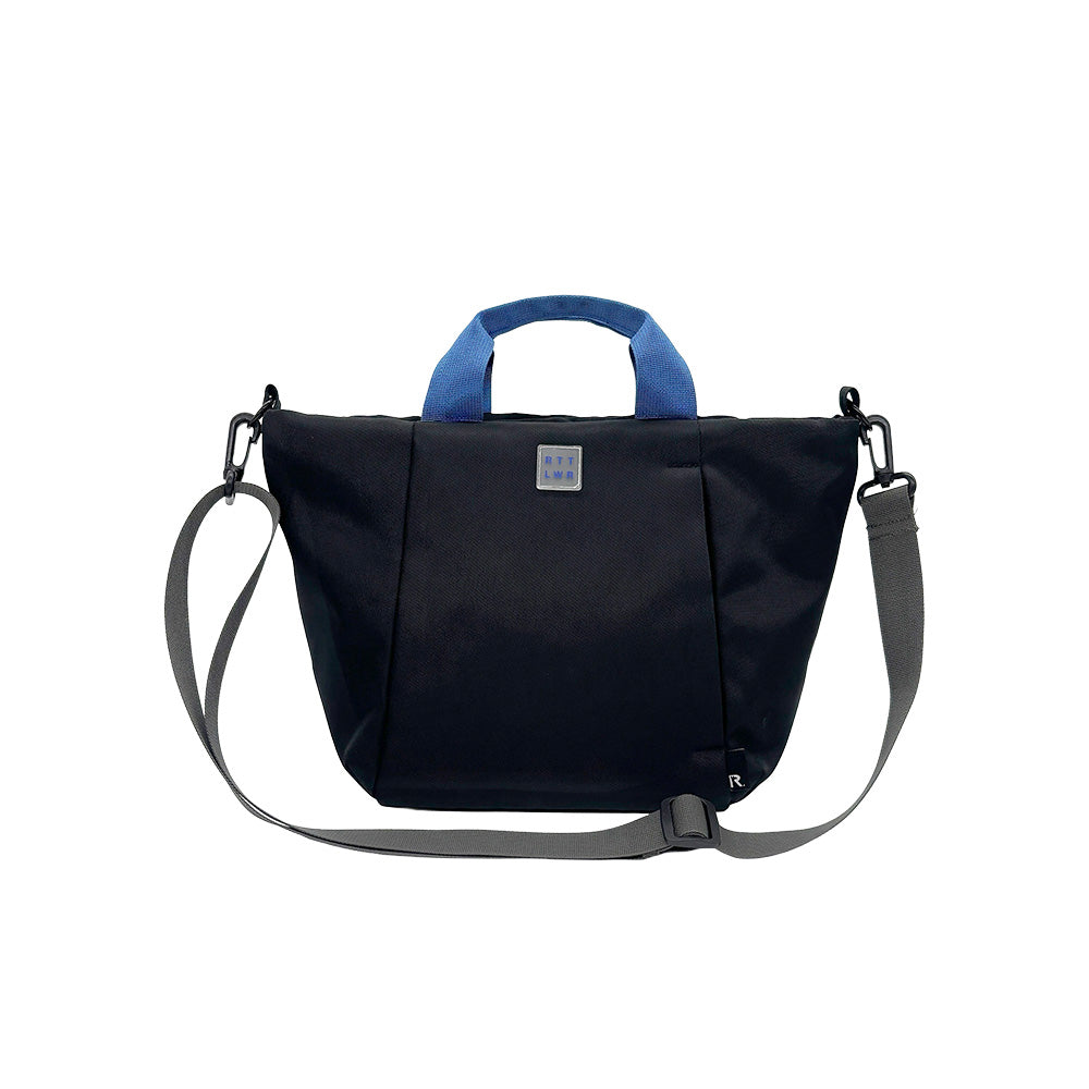 2WAY ショルダー トートバッグ ブラック / デリ.ライトウォーターリペレント-H