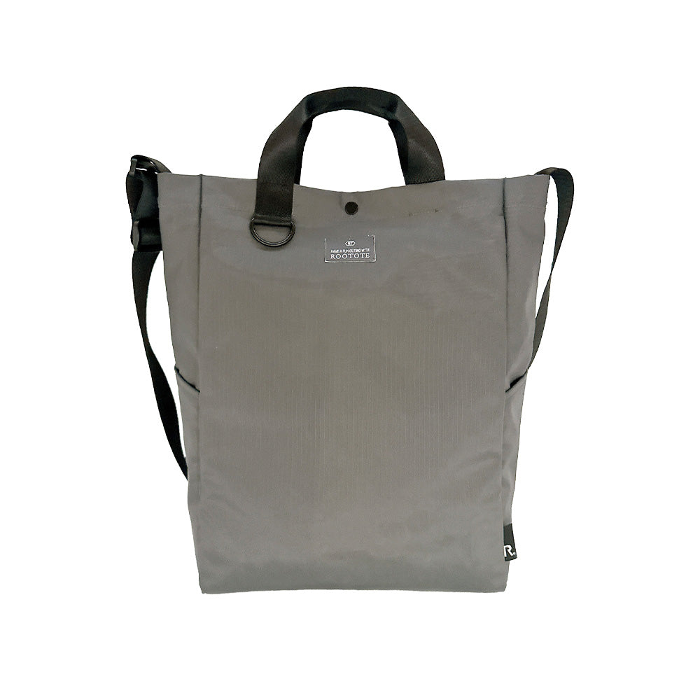 2WAY ショルダー トートバッグ チャコール / SC.トール2WAY.リップストップ-A