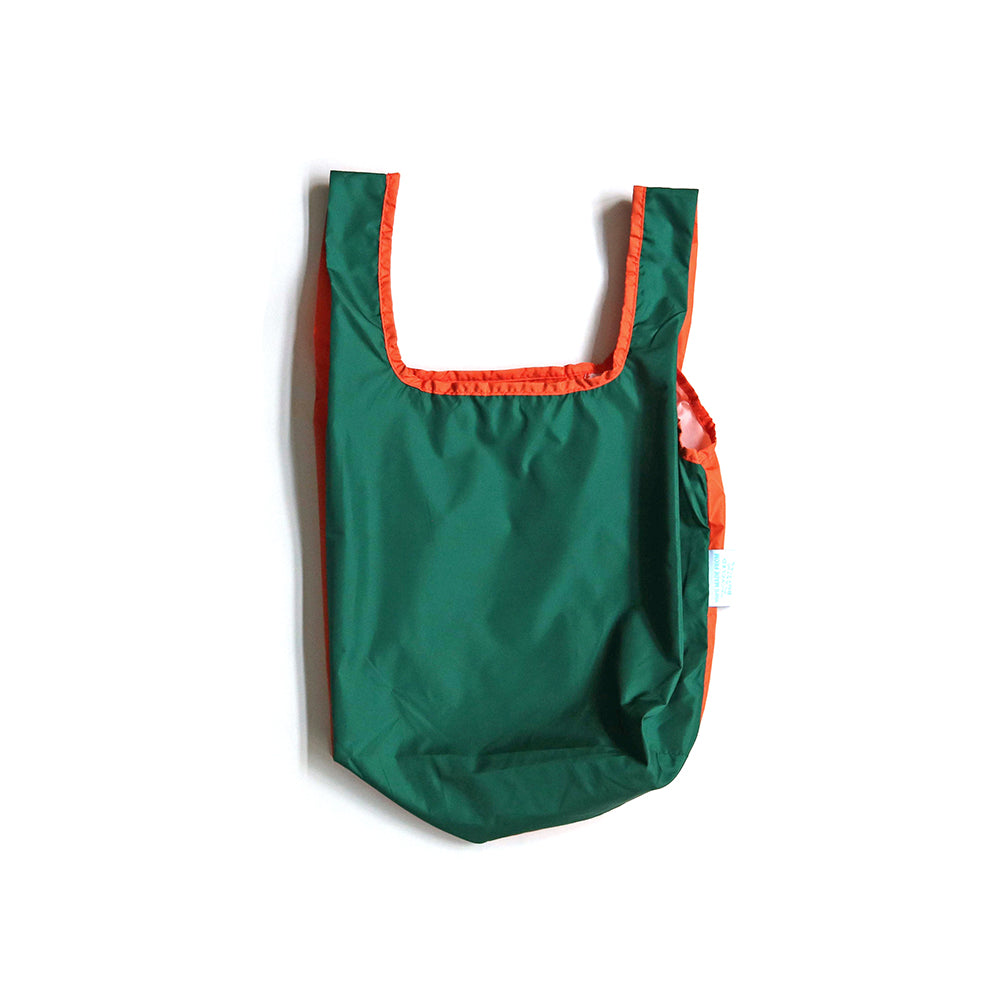 エコバッグ mini Bicolour Green & Orange(ミニバイカラーグリーン&オレンジ)