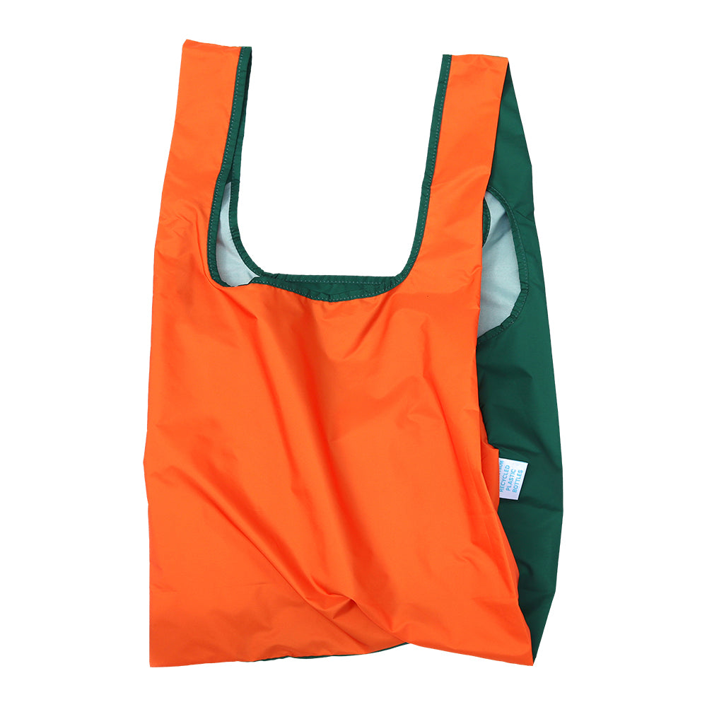 エコバッグ Bicolour Green & Orange(バイカラー グリーン&オレンジ)