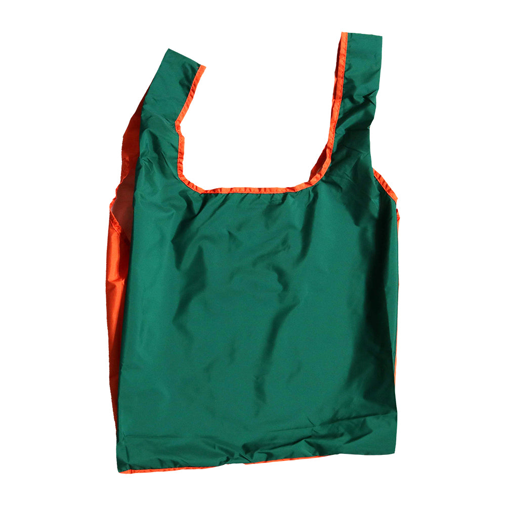 エコバッグ Bicolour Green & Orange(バイカラー グリーン&オレンジ)