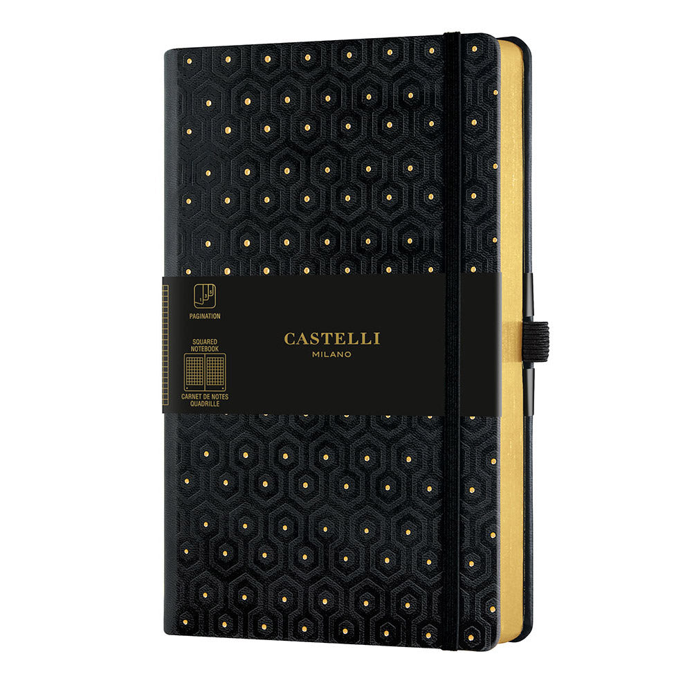 ノート HONEY GOLD (ハニーゴールド) 方眼 ミディアムサイズ / COPPER&GOLD