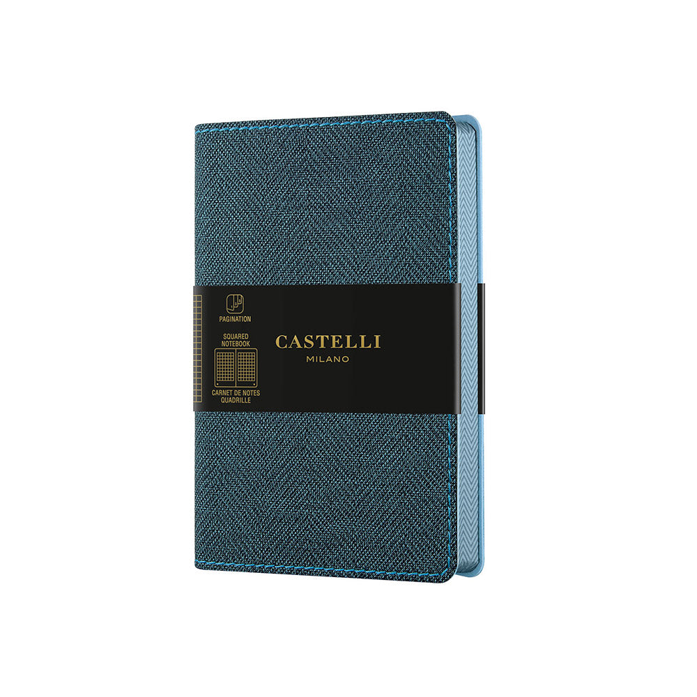 ノート SLATE BLUE (スレートブルー) 方眼 ポケットサイズ / HARRIS