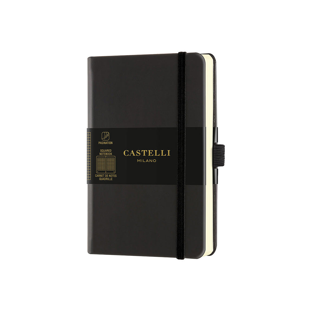 ノート BLACK SEPIA (ブラックセピア) 方眼 ポケットサイズ / AQUA