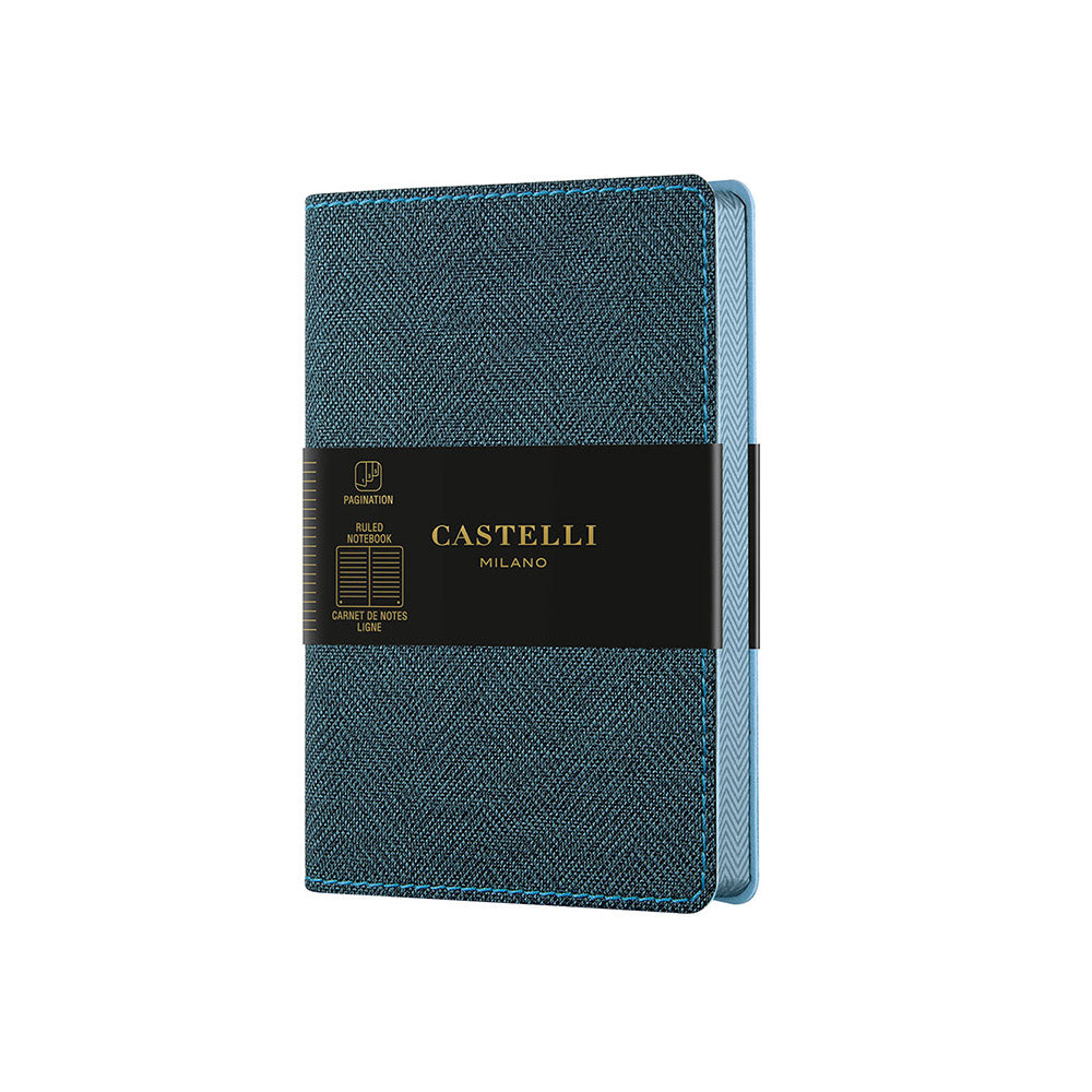 ノート SLATE BLUE (スレートブルー) 罫線 ポケットサイズ / HARRIS