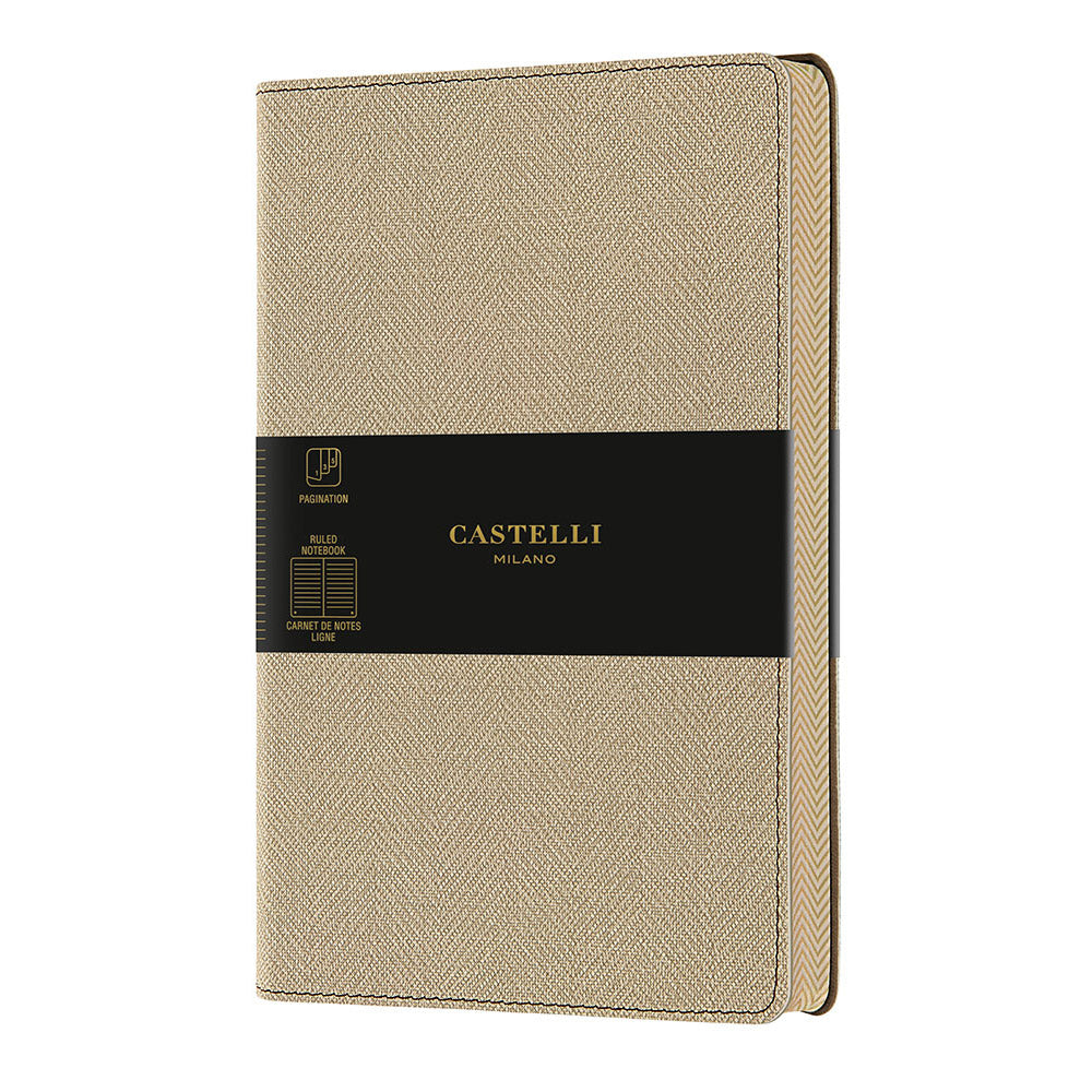 ノート DESERT SAND (デザートサンド) 罫線 ミディアムサイズ / HARRIS