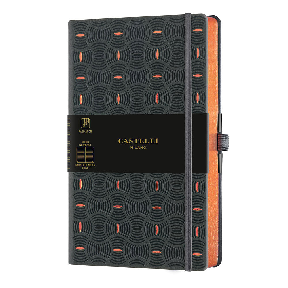 ノート RICE GRAIN COPPER (ライスグレインコッパー) 罫線 ミディアムサイズ / COPPER&GOLD