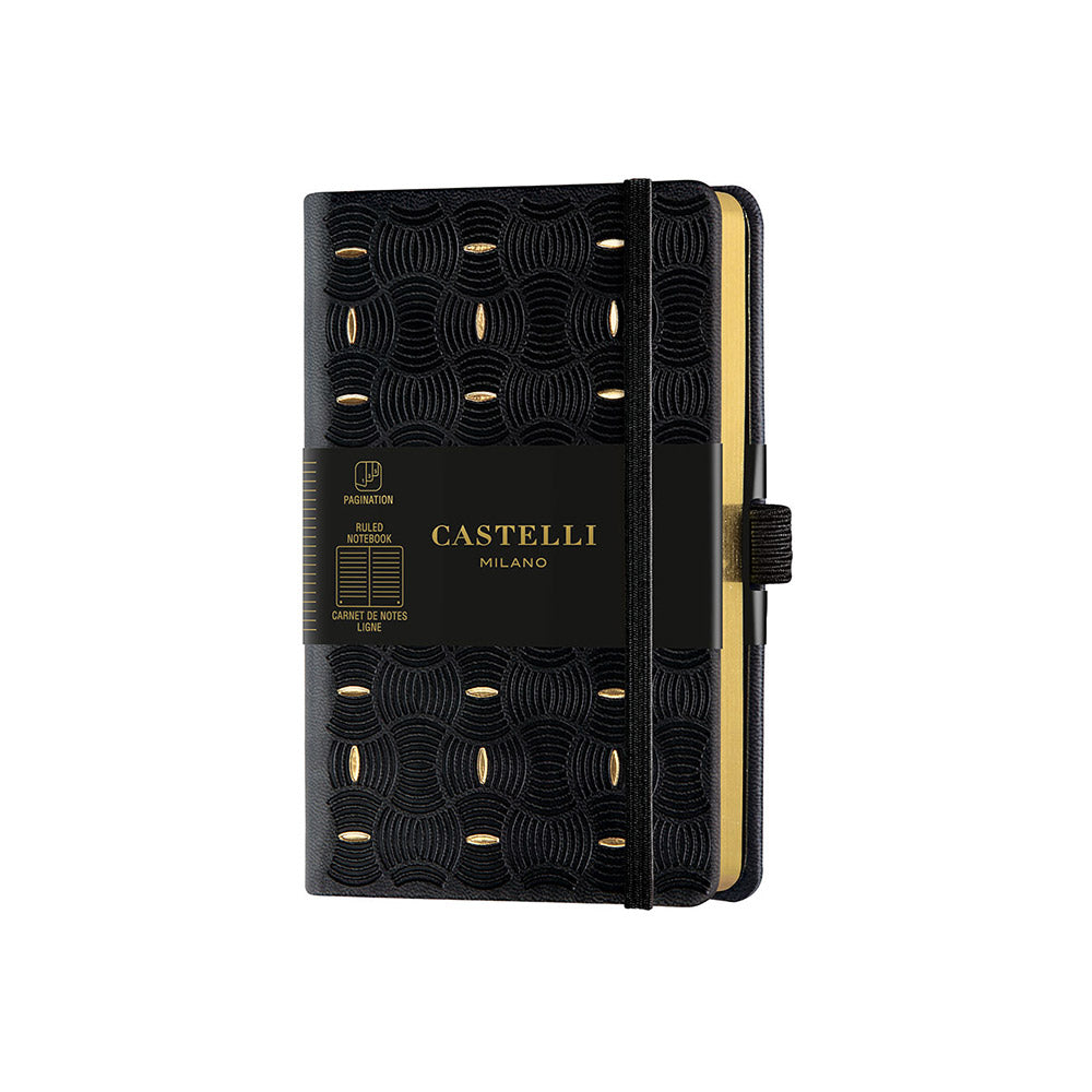 ノート RICE GRAIN GOLD (ライスグレインゴールド) 罫線 ポケットサイズ / COPPER&GOLD