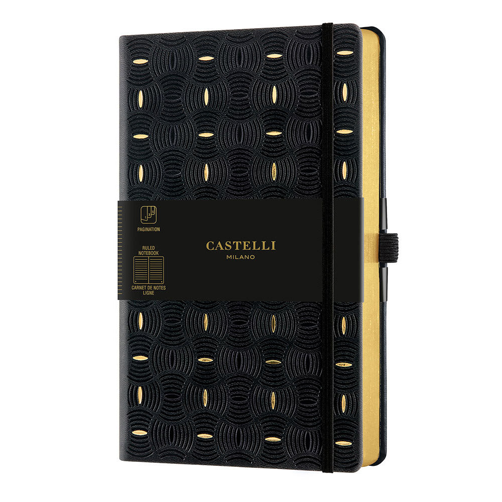 ノート RICE GRAIN GOLD (ライスグレインゴールド) 罫線 ミディアムサイズ / COPPER&GOLD