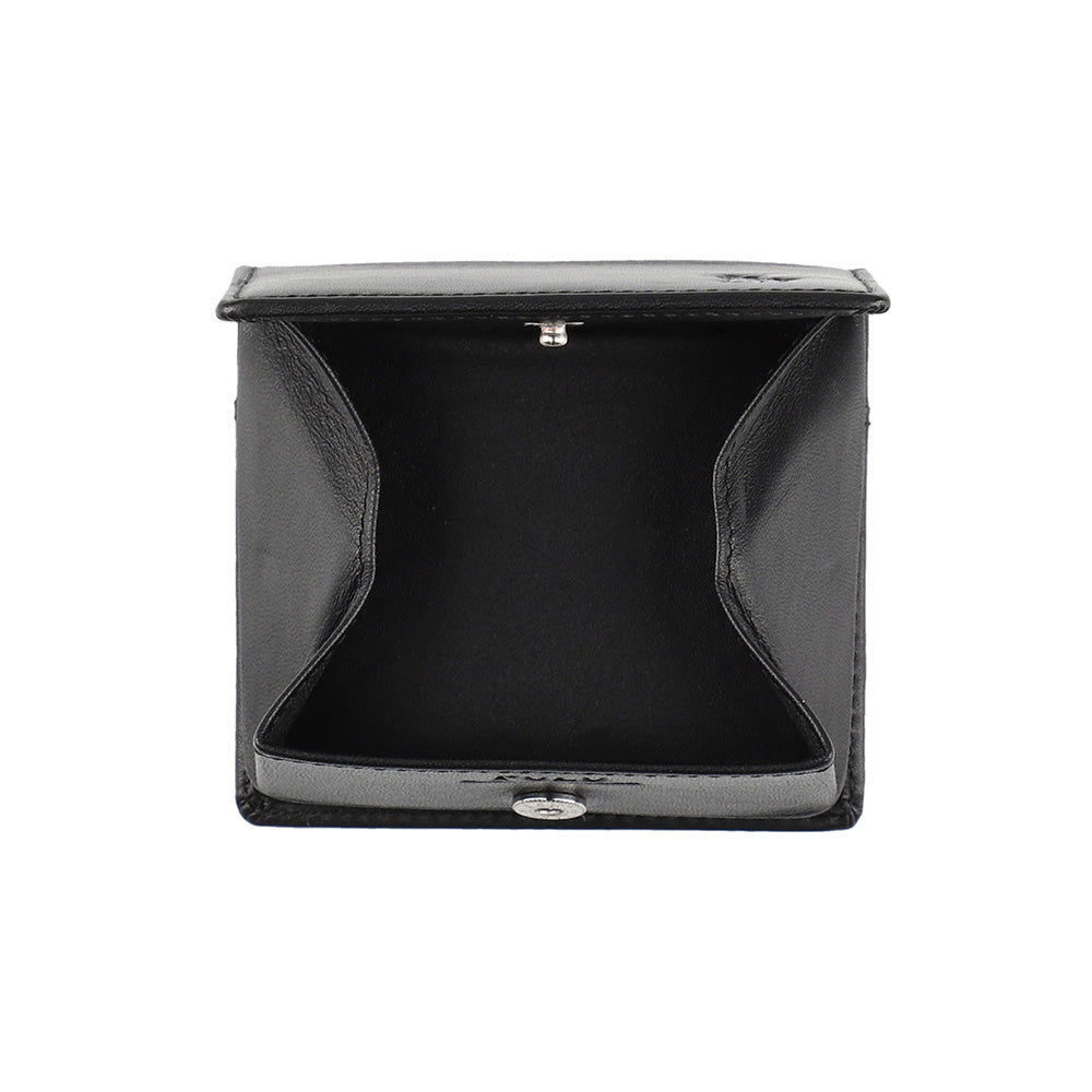 財布 ブラック BOX型コインケース P-CLB263-05 / Calf Leather series カーフレザーシリーズ