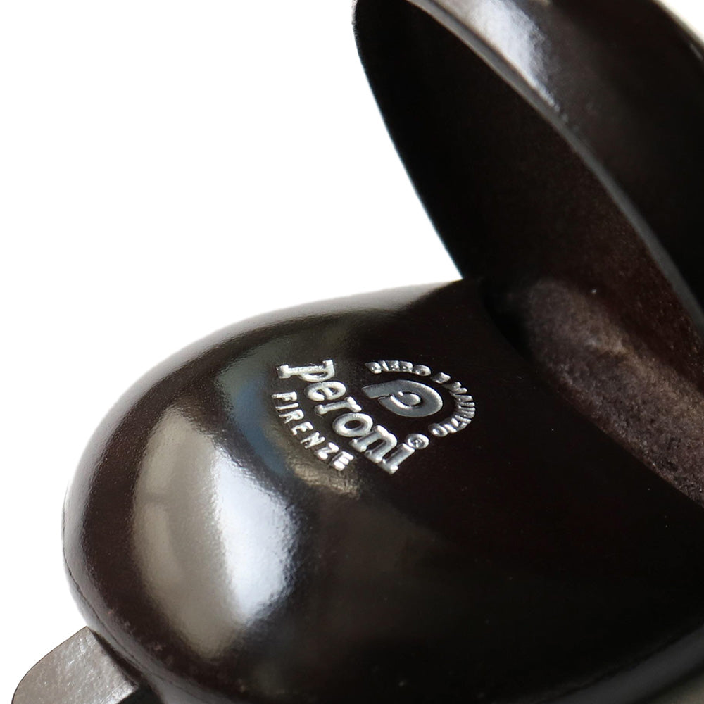 財布 ブラウン / コインケース シームレス シルバーロゴ