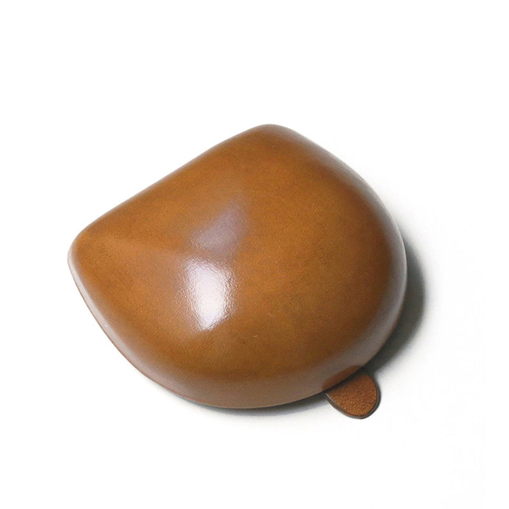 財布 ライトブラウン / コインケース シームレス シルバーロゴ