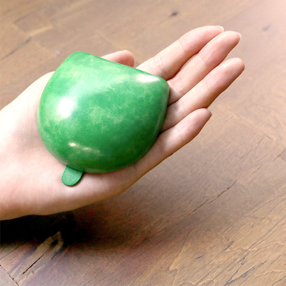 財布 ブライヤー ライトグリーン / コインケース シームレス シルバーロゴ