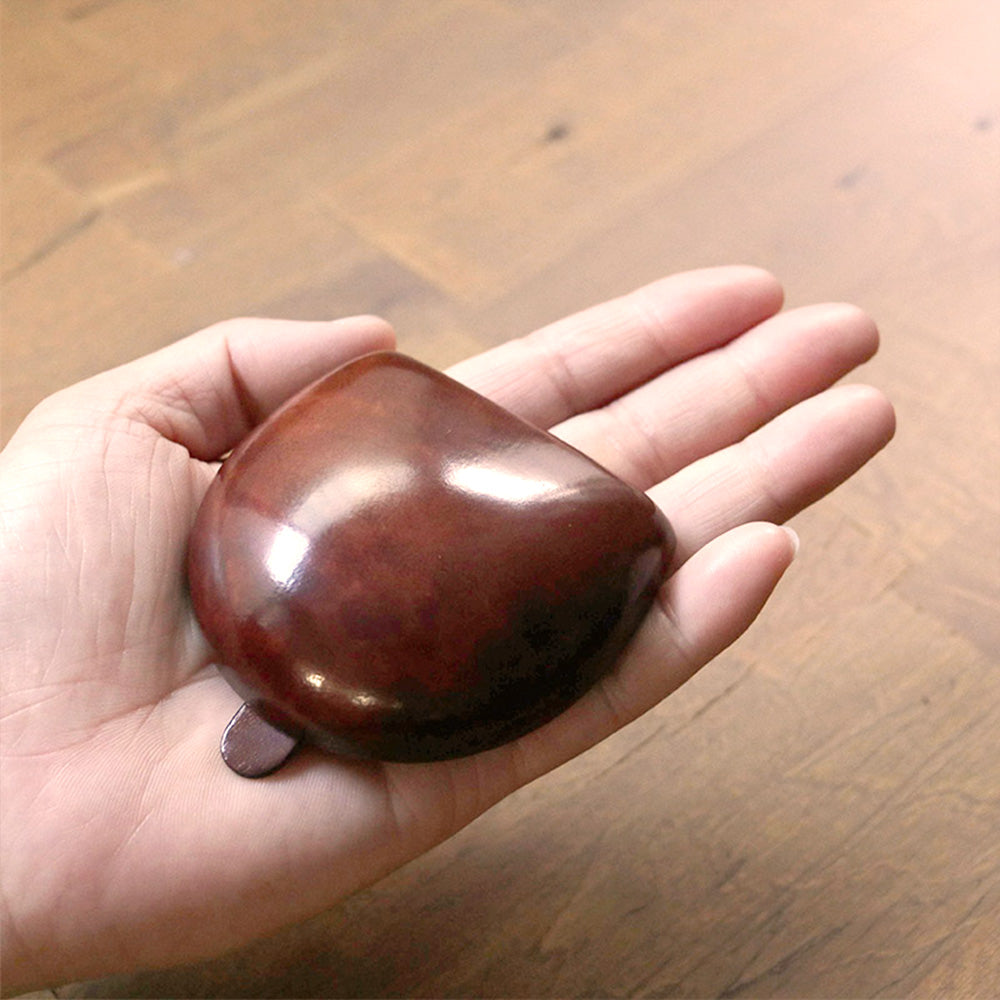 財布 ブライヤー ブラウン / コインケース シームレス シルバーロゴ