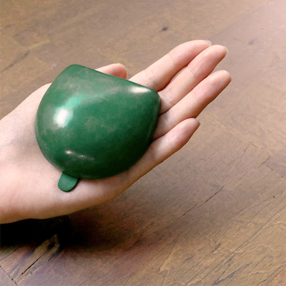 財布 ブライヤー グリーン / コインケース シームレス シルバーロゴ