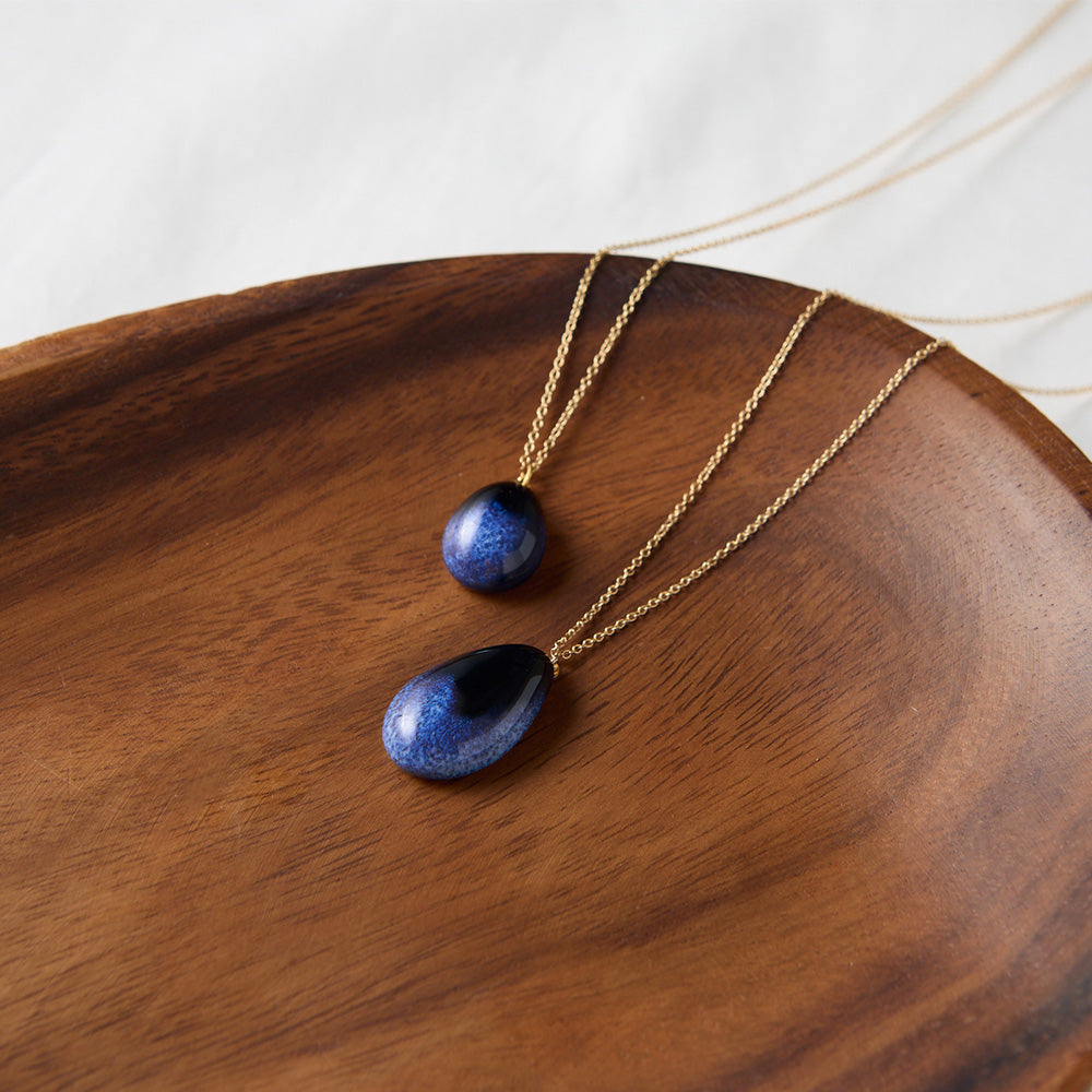 ペンダント 青星 小  / とろり