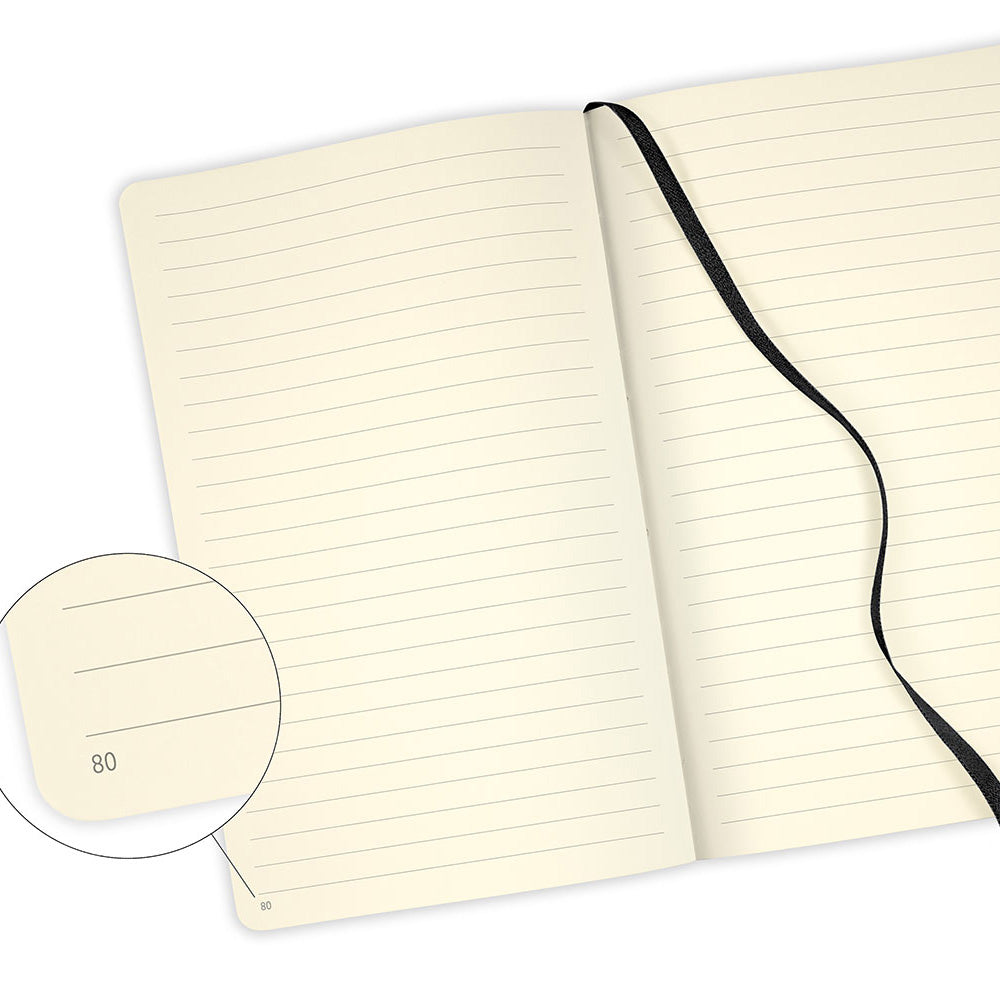 ノート AMARANTH (アマランス) 罫線 ミディアムサイズ / AQUA