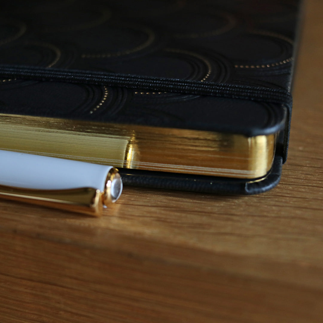 ノート DECO GOLD(デコゴールド) 方眼 ポケットサイズ / COPPER&GOLD