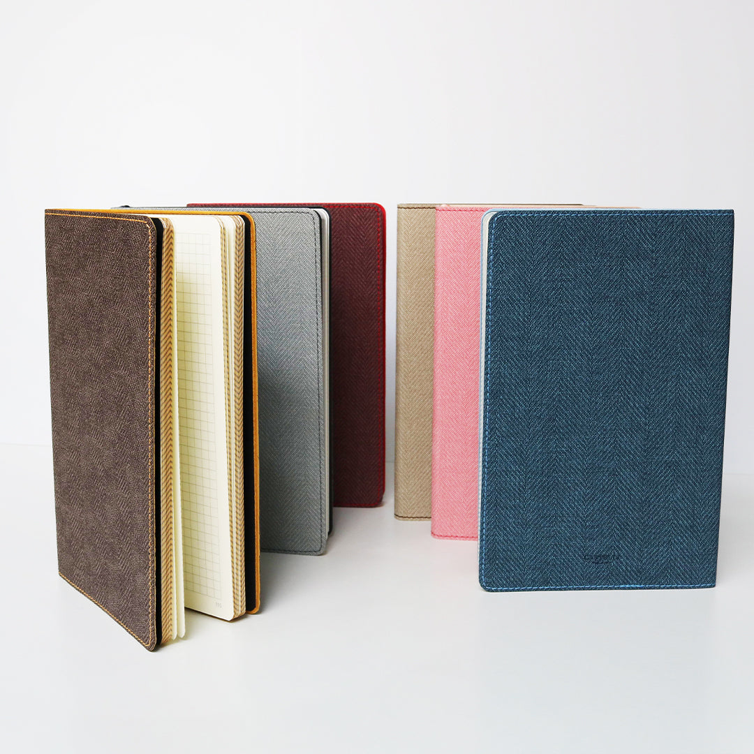 ノート OYSTER GREY (オイスターグレー) 罫線 ポケットサイズ / HARRIS