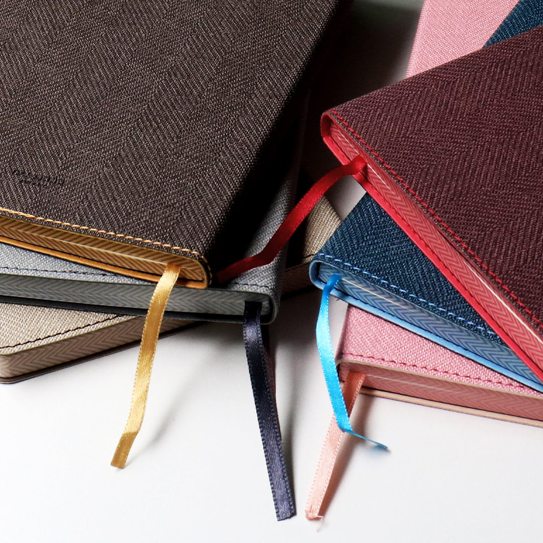 ノート SLATE BLUE (スレートブルー) 方眼 ミディアムサイズ / HARRIS