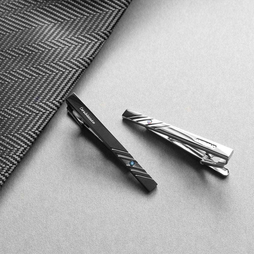 タイピン ORT587 B-03 / 誕生石カラー 3月 アクアマリン