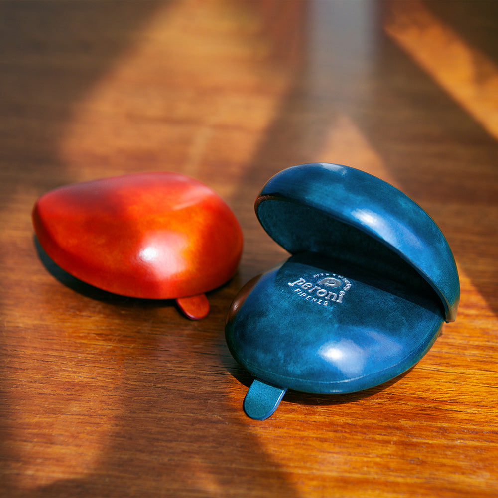 財布 オレンジ / コインケース シームレス シルバーロゴ