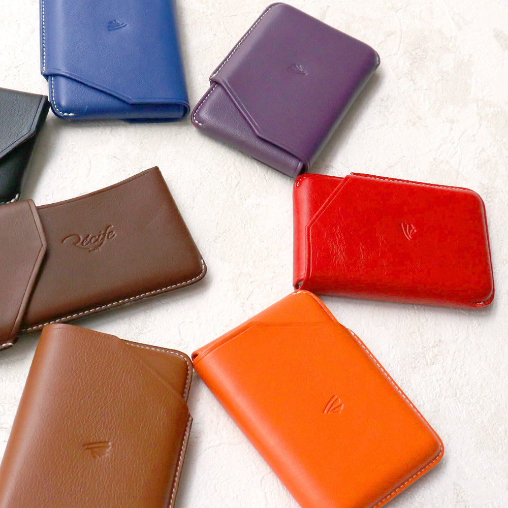 名刺入れ パープル / リビエラ