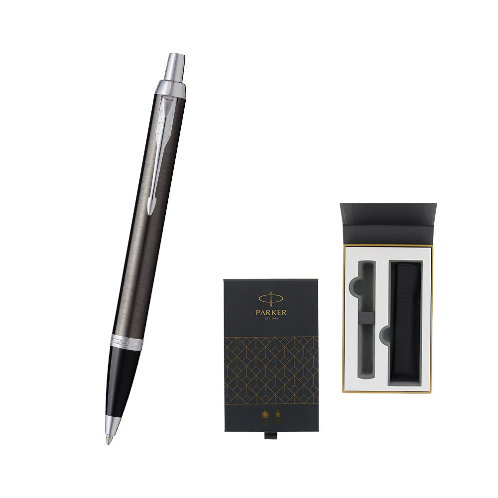 ボールペン IM The Core Line + 本革ペンポーチ /  Gift Set
