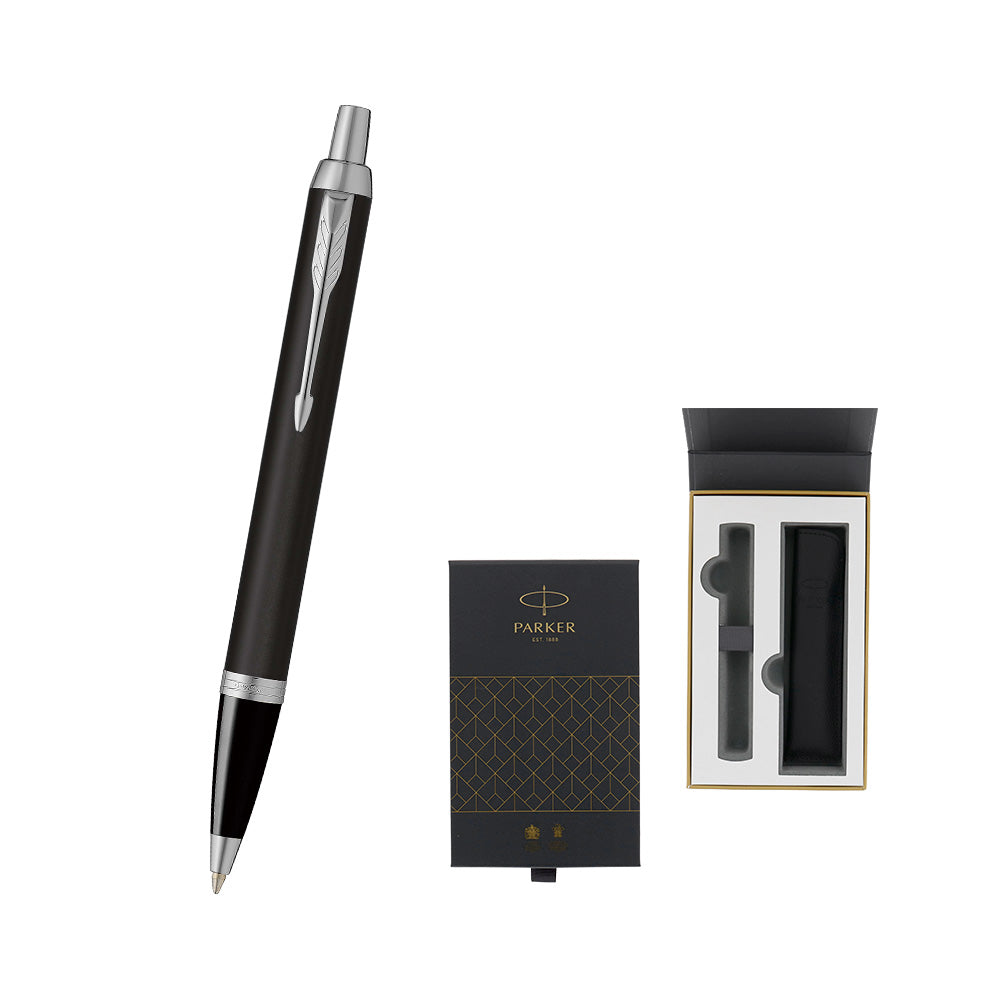 ボールペン IM The Core Line + 本革ペンポーチ /  Gift Set