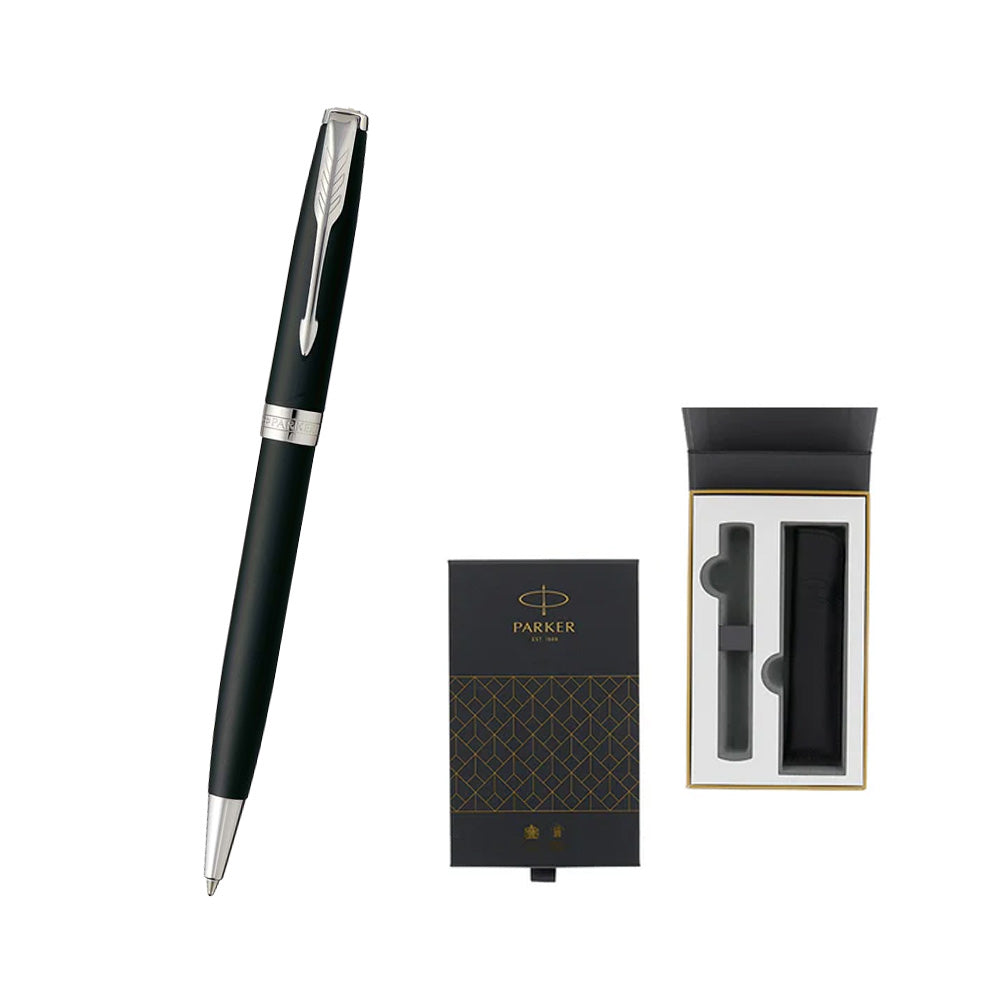 ボールペン SONNET + 本革ペンポーチ / Gift Set
