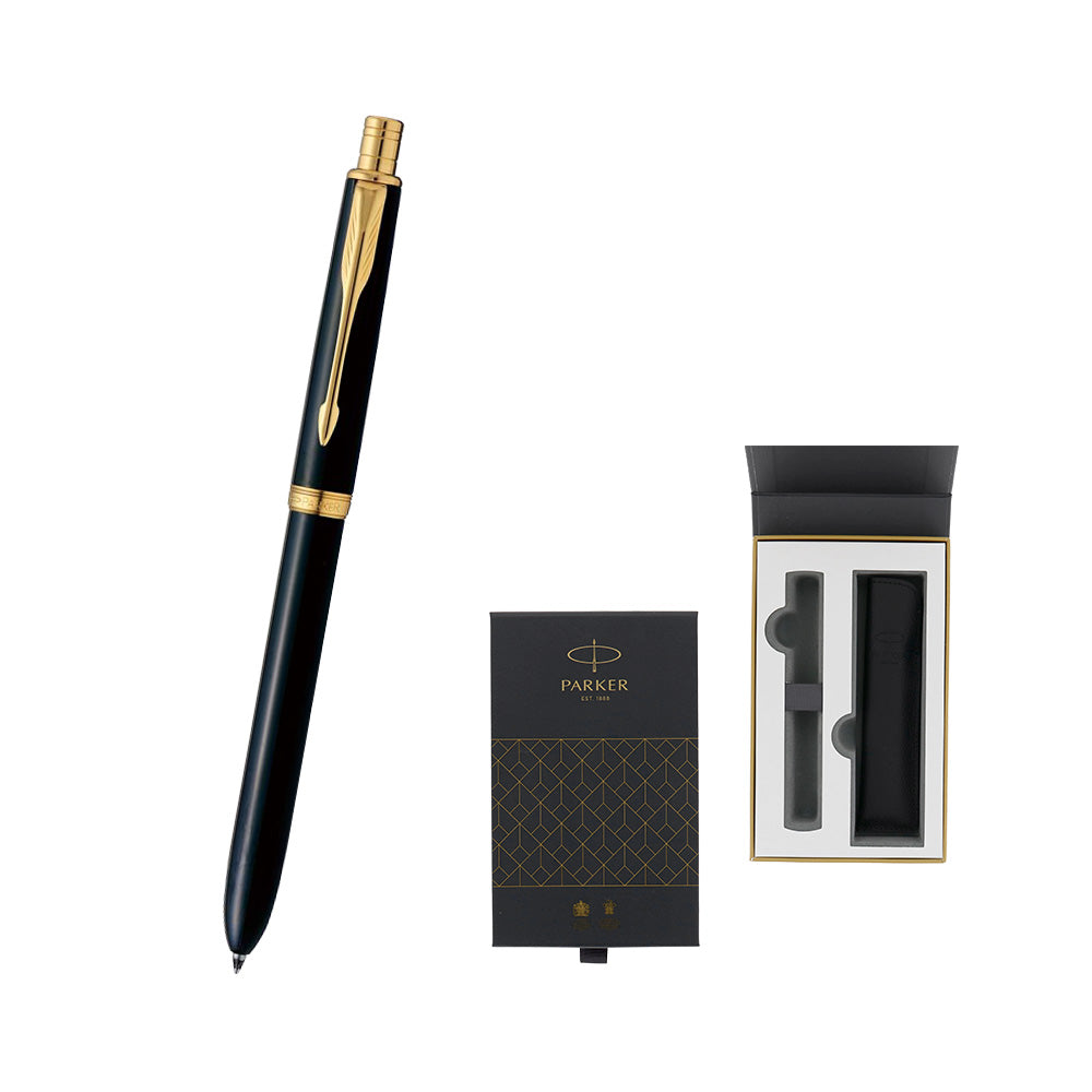 マルチファンクションペン SONNET + 本革ペンポーチ /  Gift Set