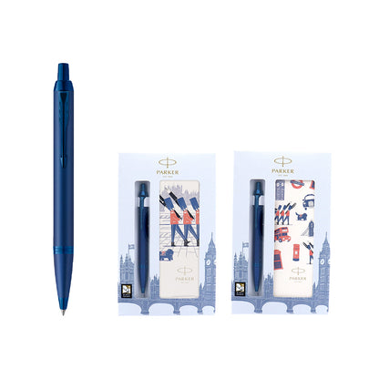 ボールペン ブルーBLT IM Professional Collection + メモパッド / Gift Set