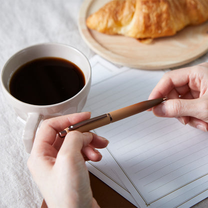 ボールペン Sheaffer® VFM マットブラウン + ノート / COFFEE EDITION （コーヒーエディション） Gift Set