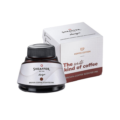 万年筆 Sheaffer® 100 マットブラウン + コーヒーフレーバー インクボトル 50ml / COFFEE EDITION （コーヒーエディション） Gift Set