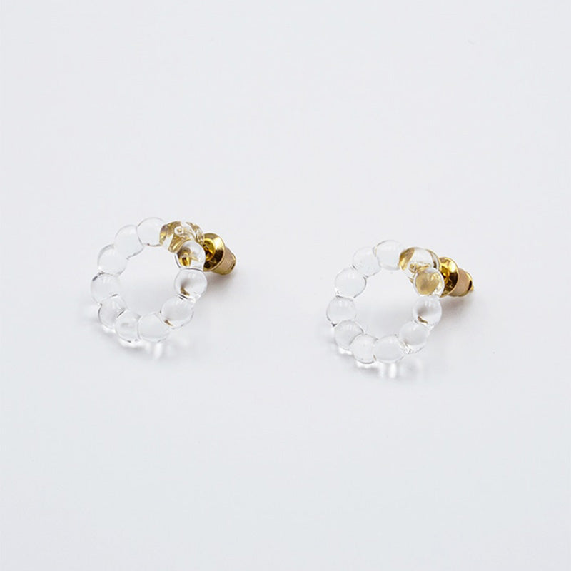 ピアス スモールサークル HAW-SC-002P / Water Drops