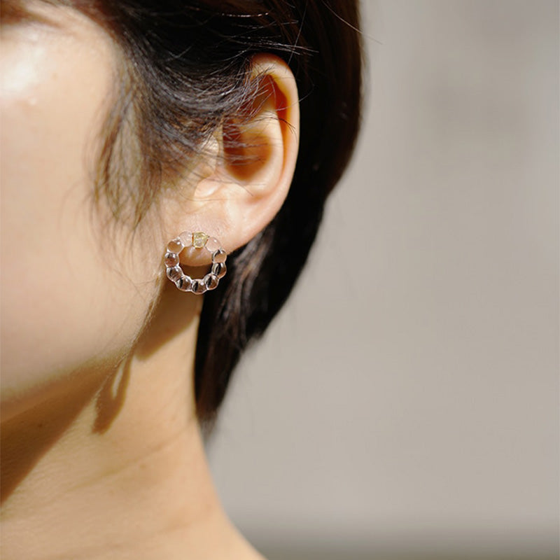 ピアス スモールサークル HAW-SC-002P / Water Drops