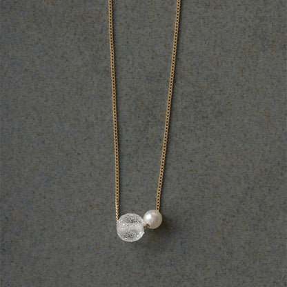 ネックレス スノーパール K10 HAPR-SP-001N-K10 / Pearl
