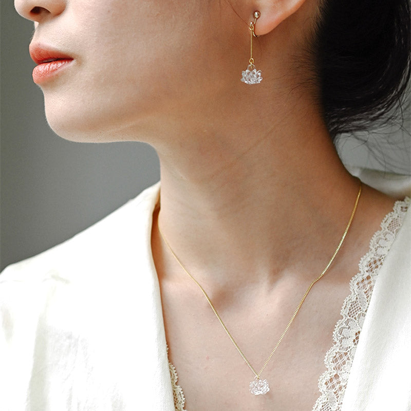 ネックレス シロツメクサ HAP-C-003 / Plants