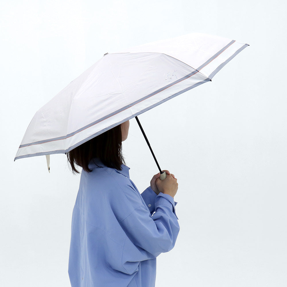 日傘 ピンク 53cm 1JI27376-73 / 自動開閉式 折りたたみ傘 晴雨兼用 先