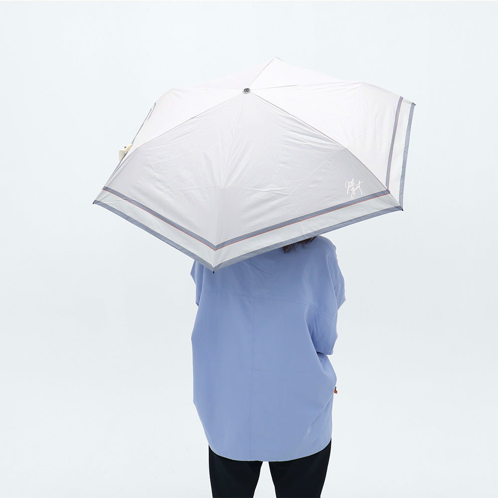 日傘 ピンク 53cm 1JI27376-73 / 自動開閉式 折りたたみ傘 晴雨兼用 先