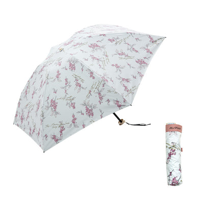 日傘 ピンク 50cm 1JI27777-77-73 / 手開き式 折りたたみ傘 晴雨兼用 金木犀