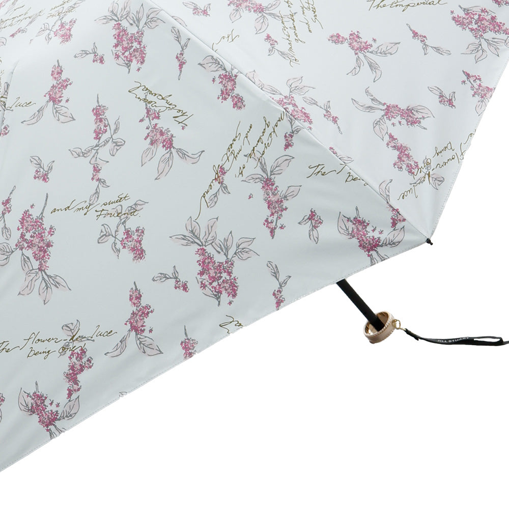 日傘 ピンク 50cm 1JI27777-77-73 / 手開き式 折りたたみ傘 晴雨兼用 金木犀